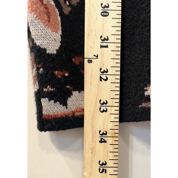 Ali & Jay Women’s Sweater Mini Dress Floral Turtleneck Dolman Sleeve S Cottage - Picture 7 of 14